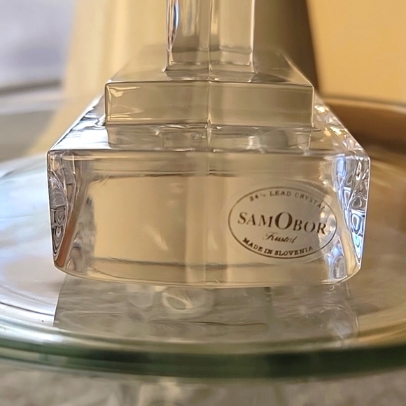 SamObor 24% Lead Crystal Cross - Picture 3 of 4